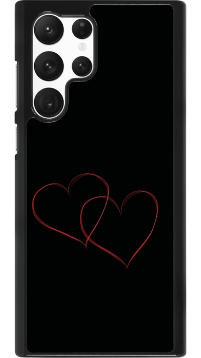 Coque Samsung Galaxy S22 Ultra - Valentine 2023 attached heart