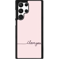 Samsung Galaxy S22 Ultra Case Hülle - Valentine 2023 i love you writing