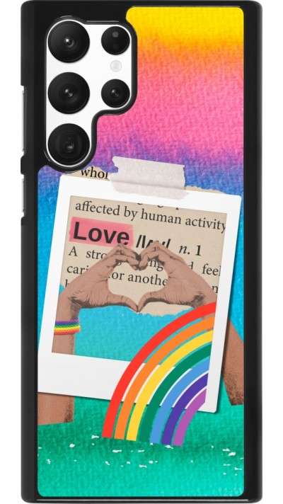 Coque Samsung Galaxy S22 Ultra - Valentine 2023 love is for everyone