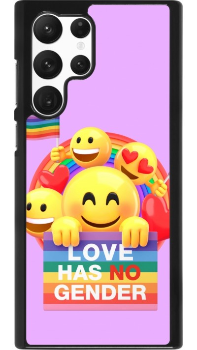 Coque Samsung Galaxy S22 Ultra - Valentine 2023 love has no gender