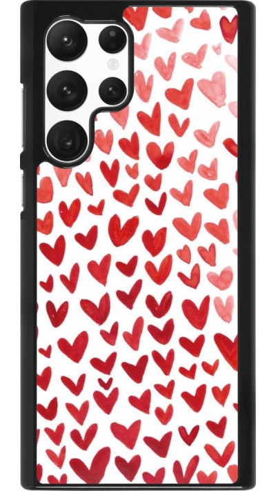 Coque Samsung Galaxy S22 Ultra - Valentine 2023 multiple red hearts