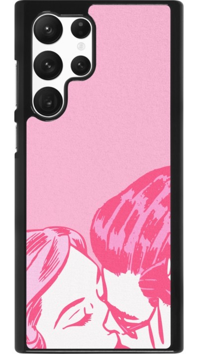 Coque Samsung Galaxy S22 Ultra - Valentine 2023 retro pink love