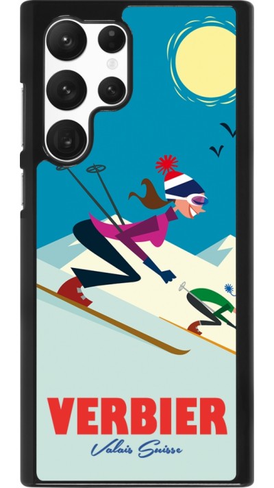 Coque Samsung Galaxy S22 Ultra - Verbier Ski Downhill