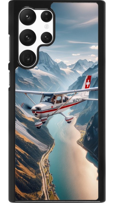 Samsung Galaxy S22 Ultra Case Hülle - Schweizer Alpenflug