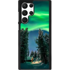 Samsung Galaxy S22 Ultra Case Hülle - Winter 22 Northern Lights