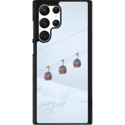 Samsung Galaxy S22 Ultra Case Hülle - Winter 22 ski lift