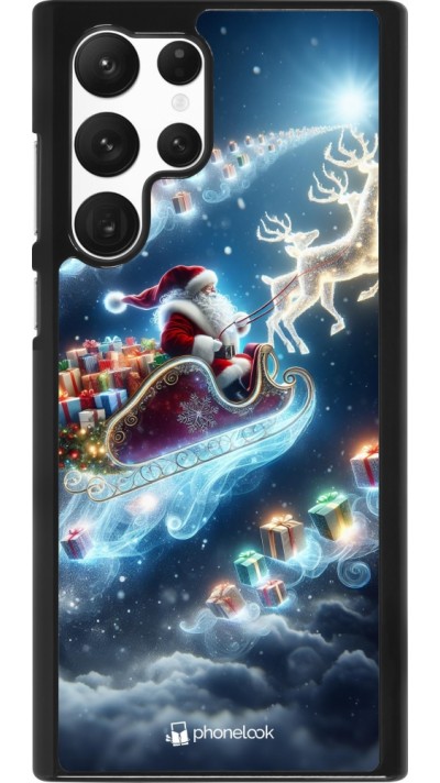 Coque Samsung Galaxy S22 Ultra - Noël 2023 Père Noël enchanté