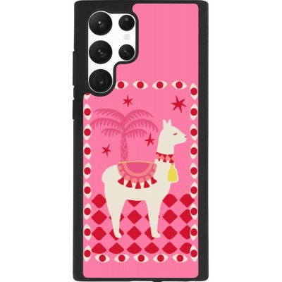 Coque Samsung Galaxy S22 Ultra - Silicone rigide noir Alpaca 2026