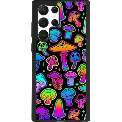Samsung Galaxy S22 Ultra Case Hülle - Silikon schwarz Autumn 2024 magic mushrooms