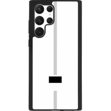Samsung Galaxy S22 Ultra Case Hülle - Silikon schwarz Kanton FR weiss