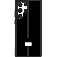 Coque Samsung Galaxy S22 Ultra - Silicone rigide noir Canton FR noir