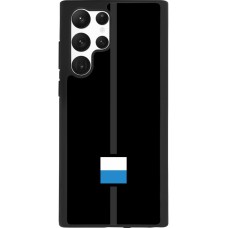 Coque Samsung Galaxy S22 Ultra - Silicone rigide noir Canton LU noir