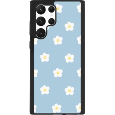 Coque Samsung Galaxy S22 Ultra - Silicone rigide noir Easter 2024 daisy flower