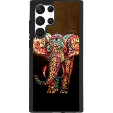 Coque Samsung Galaxy S22 Ultra - Silicone rigide noir Elephant 02