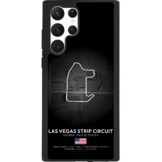 Coque Samsung Galaxy S22 Ultra - Silicone rigide noir F1 Track 2025 Las Vegas