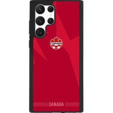 Samsung Galaxy S22 Ultra Case Hülle - Silikon schwarz Kanada 2026 personalisierbares Fussballtrikot