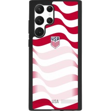 Samsung Galaxy S22 Ultra Case Hülle - Silikon schwarz Vereinigten Staaten 2026 personalisierbares Fussballtrikot