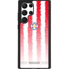 Samsung Galaxy S22 Ultra Case Hülle - Silikon schwarz Paraguay 2026 personalisierbares Fussballtrikot