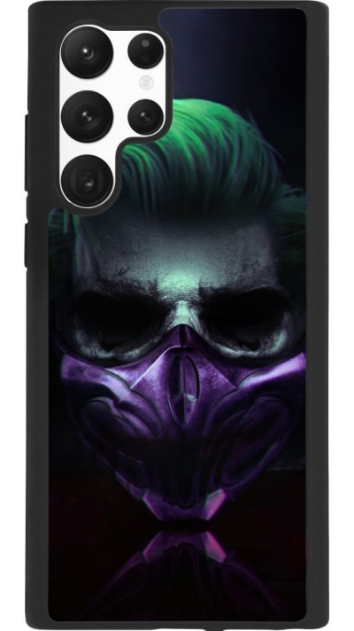 Coque Samsung Galaxy S22 Ultra - Silicone rigide noir Halloween 20 21