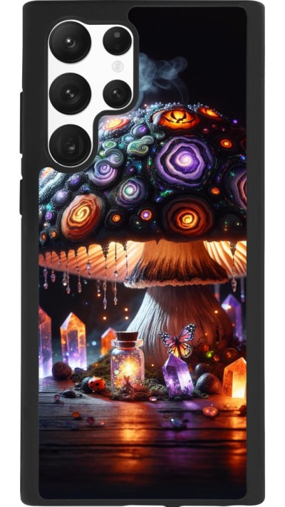 Coque Samsung Galaxy S22 Ultra - Silicone rigide noir Halloween Potion Magic