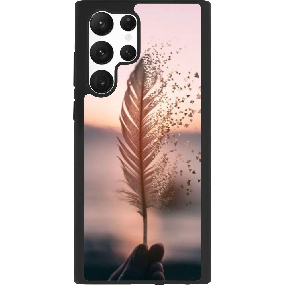 Coque Samsung Galaxy S22 Ultra - Silicone rigide noir Hello September 11 19