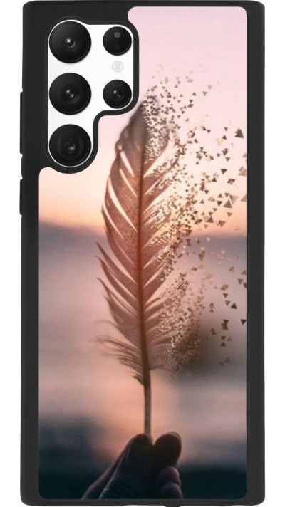 Coque Samsung Galaxy S22 Ultra - Silicone rigide noir Hello September 11 19