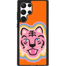 Coque Samsung Galaxy S22 Ultra - Silicone rigide noir Lion colors 2026