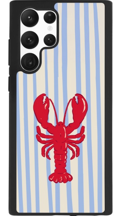 Coque Samsung Galaxy S22 Ultra - Silicone rigide noir Red lobster 2026