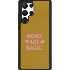 Samsung Galaxy S22 Ultra Case Hülle - Silikon schwarz Mom 2026 Are Magic