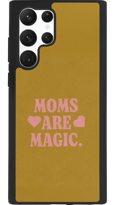 Samsung Galaxy S22 Ultra Case Hülle - Silikon schwarz Mom 2026 Are Magic