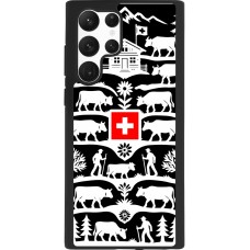 Samsung Galaxy S22 Ultra Case Hülle - Silikon schwarz Poya Schweiz 3 schwarz