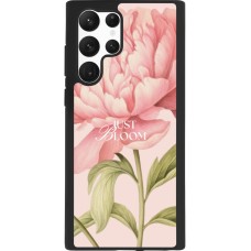 Coque Samsung Galaxy S22 Ultra - Silicone rigide noir Just Bloom Spring 2026