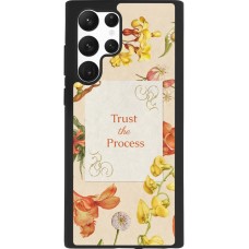 Coque Samsung Galaxy S22 Ultra - Silicone rigide noir Trust the process 2026