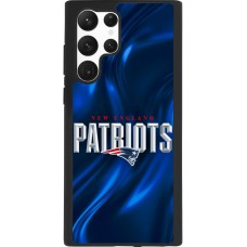 Samsung Galaxy S22 Ultra Case Hülle - Silikon schwarz Super Bowl 26 Patriots 2
