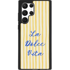 Coque Samsung Galaxy S22 Ultra - Silicone rigide noir The good life 2026
