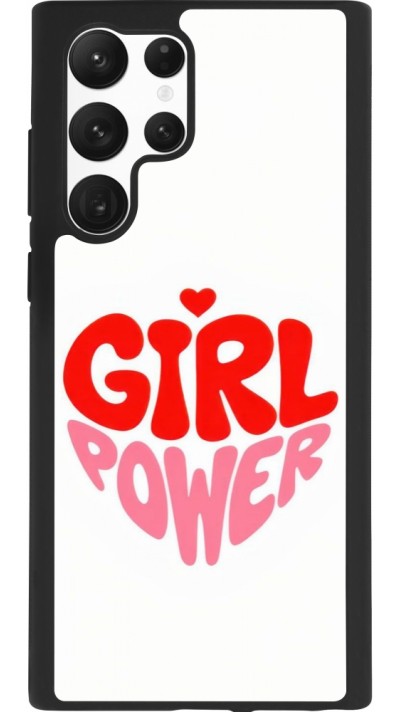 Coque Samsung Galaxy S22 Ultra - Silicone rigide noir Womens day 2026 6