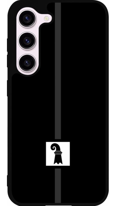 Samsung Galaxy S23 Case Hülle - Silikon schwarz Kanton BS schwarz