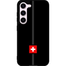 Samsung Galaxy S23 Case Hülle - Silikon schwarz Kanton CH schwarz