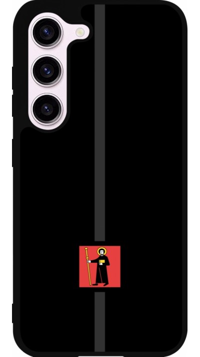 Samsung Galaxy S23 Case Hülle - Silikon schwarz Kanton GL schwarz