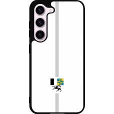 Samsung Galaxy S23 Case Hülle - Silikon schwarz Kanton GR weiss