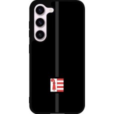 Samsung Galaxy S23 Case Hülle - Silikon schwarz Kanton JU schwarz