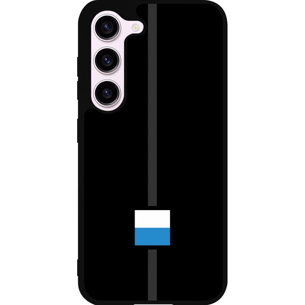Samsung Galaxy S23 Case Hülle - Silikon schwarz Kanton LU schwarz