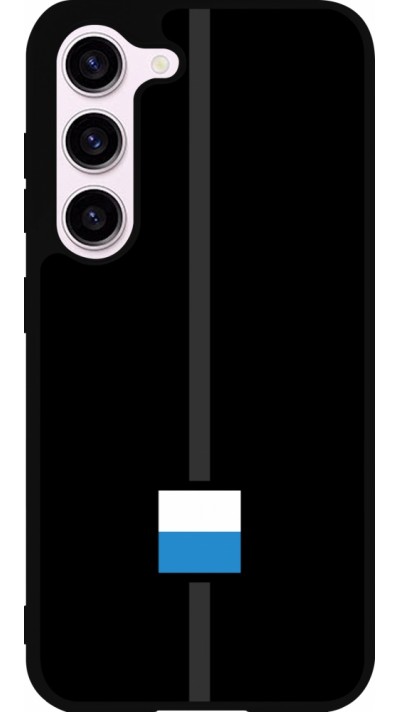 Samsung Galaxy S23 Case Hülle - Silikon schwarz Kanton LU schwarz