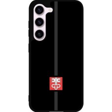 Samsung Galaxy S23 Case Hülle - Silikon schwarz Kanton NW schwarz
