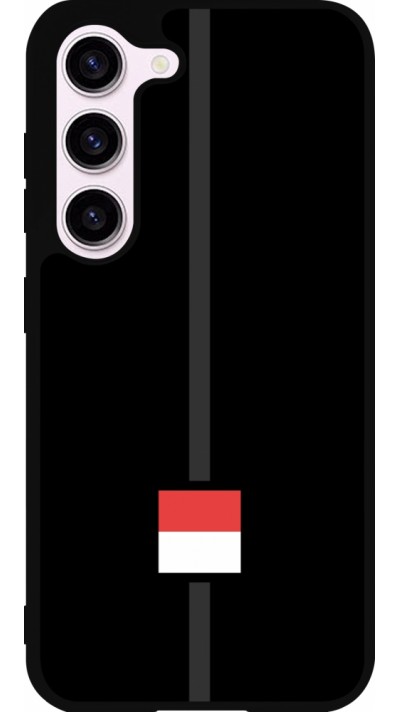 Samsung Galaxy S23 Case Hülle - Silikon schwarz Kanton SO schwarz
