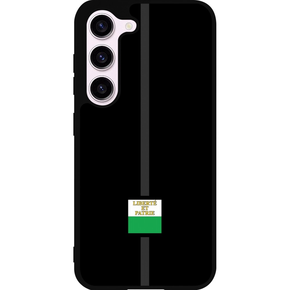 Samsung Galaxy S23 Case Hülle - Silikon schwarz Kanton VD schwarz