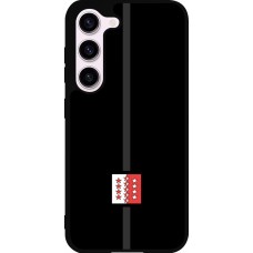 Samsung Galaxy S23 Case Hülle - Silikon schwarz Kanton VS schwarz