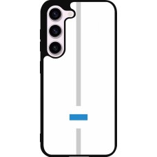 Samsung Galaxy S23 Case Hülle - Silikon schwarz Kanton ZG weiss