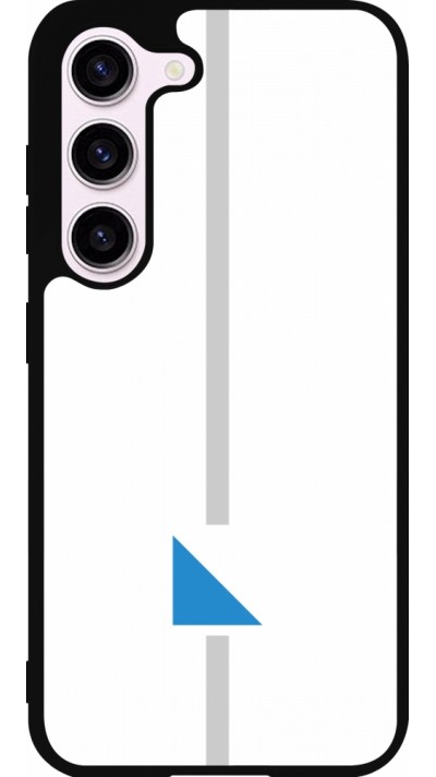 Samsung Galaxy S23 Case Hülle - Silikon schwarz Kanton ZH weiss