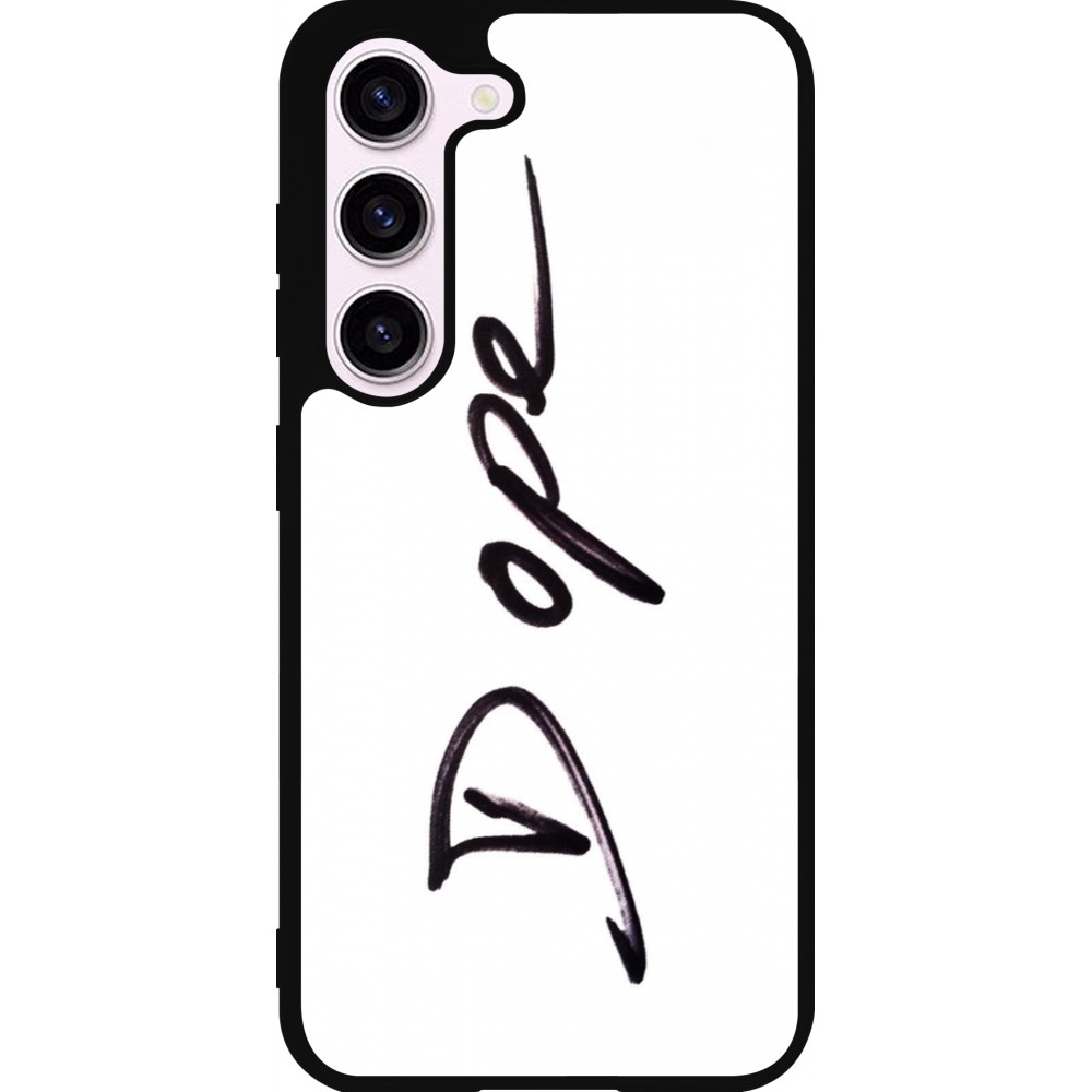 Samsung Galaxy S23 Case Hülle - Silikon schwarz Dope